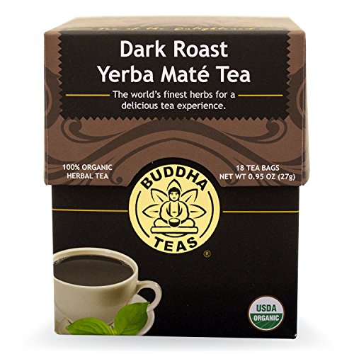 Buddha Teas Dark Roast Yerba Mate Tea, 18 Count (Pack Of 6) #TOP22