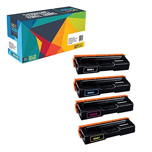 Do it Wiser Compatible Toner Cartridge Replacement for Ricoh MP C6003/4/5/6004/4/5 Printer - 841849/51/52/50 (8 Pack) - High Yield