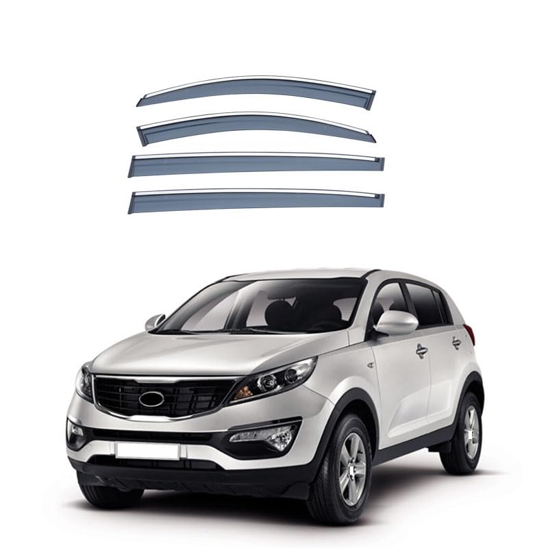 Deflectores de aire KIA Sportage R SL soluciona ruido viento lluvia