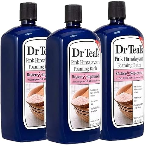 Dr Teal's Pink Himalayan Salt Foam Bath Gift Set Cover