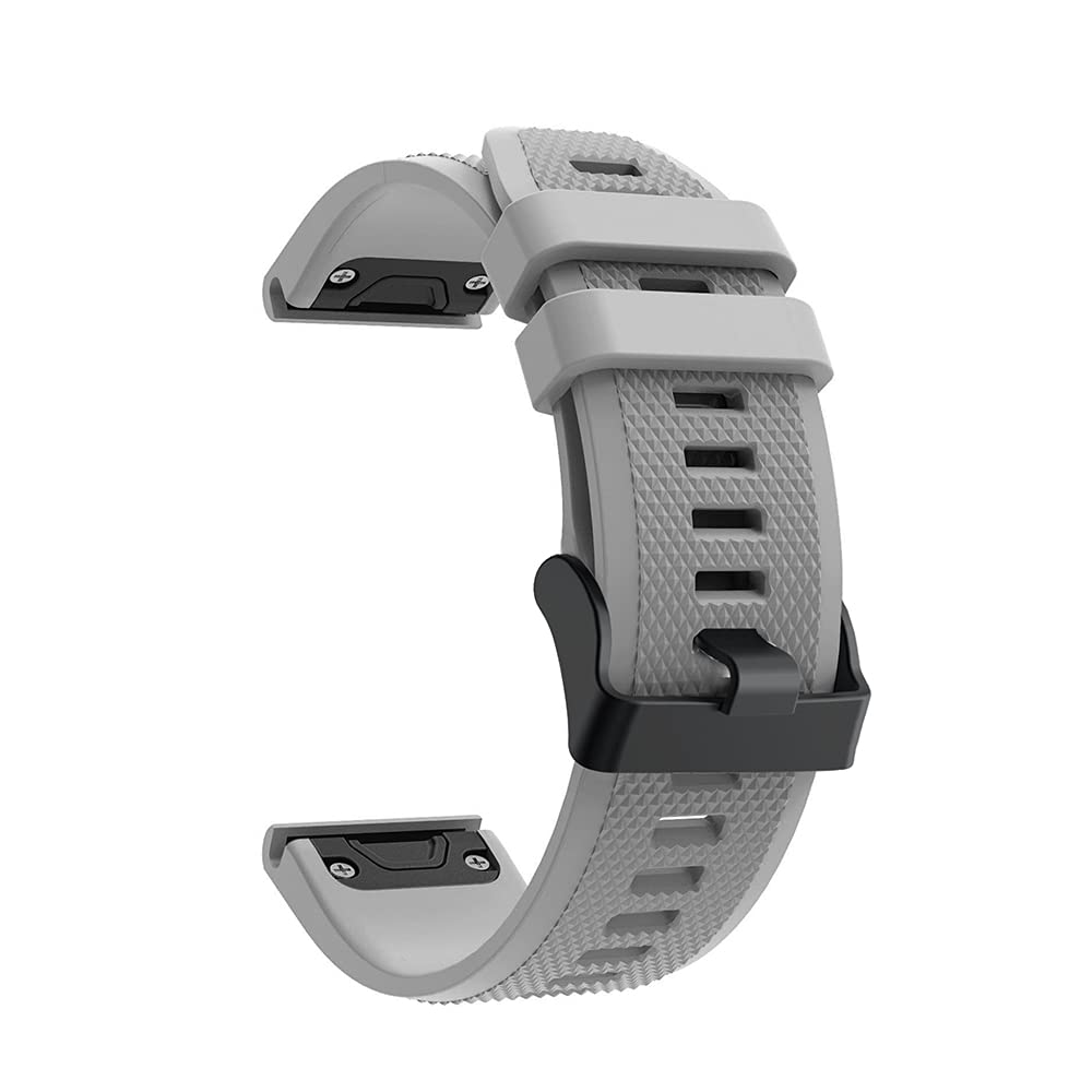 REYDA Silicone Strap Compatible for Garmin Quatix 8 47mm/7 Pro/7/6/5