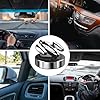 Solar Powered Air Freshener Car | Plane Odor Eliminator | Rotation Odor Eliminator Deodorizer | Solar Powered For Interior Bathroom Room Car | Eco-Friendly Fresh Scent Solution | Automatic And Long-La #3