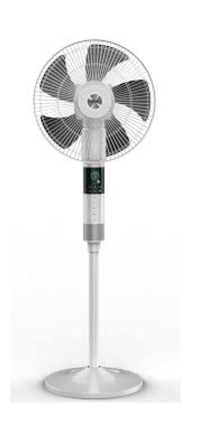 ZEST POWER SYSTEM TABLE FAN ( SIZE : 300 MM ,COLOR : WHITE AND BLACK )