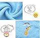 KINGGOO TDPYT 4 Stücke/Kinder Handtuch Reine Baumwolle Cartoon Bestickte Kindertuch Kindertuch 50 * 26 cm