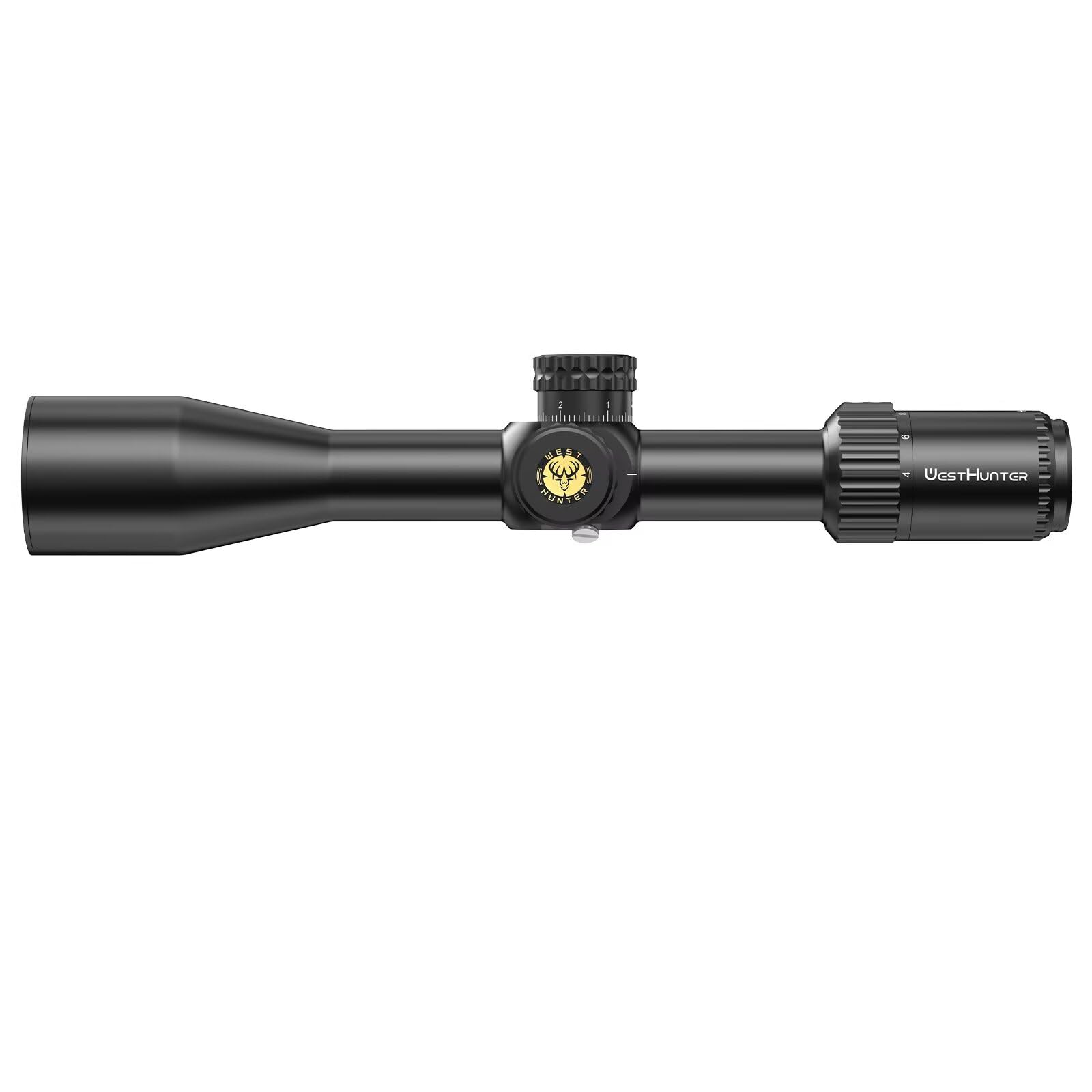 WestHunter Optics HD-S 4-16x44 SFP Mira Telescópica, Tubo 30mm Segundo Plano Focal, Precisión 1/10 MIL, Visor Óptico Ajustable - Indicado Únicamente para Actividades Deportivas