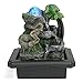 Dyna-Living Zimmerbrunnen Tischbrunnen mit Rollender Kugel, Brunnen Polyresin Springbrunnen LED-Beleuchtung Mehrfarbig, Tischplatte Wasserbrunnen Wasserfall Brunnen Springbrunnen mit günstig Kaufen-Dyna-Living Zimmerbrunnen Tischbrunnen mit Rollender Kugel, Brunnen Polyresin Springbrunnen LED-Beleuchtung Mehrfarbig, Tischplatte Wasserbrunnen Wasserfall Brunnen