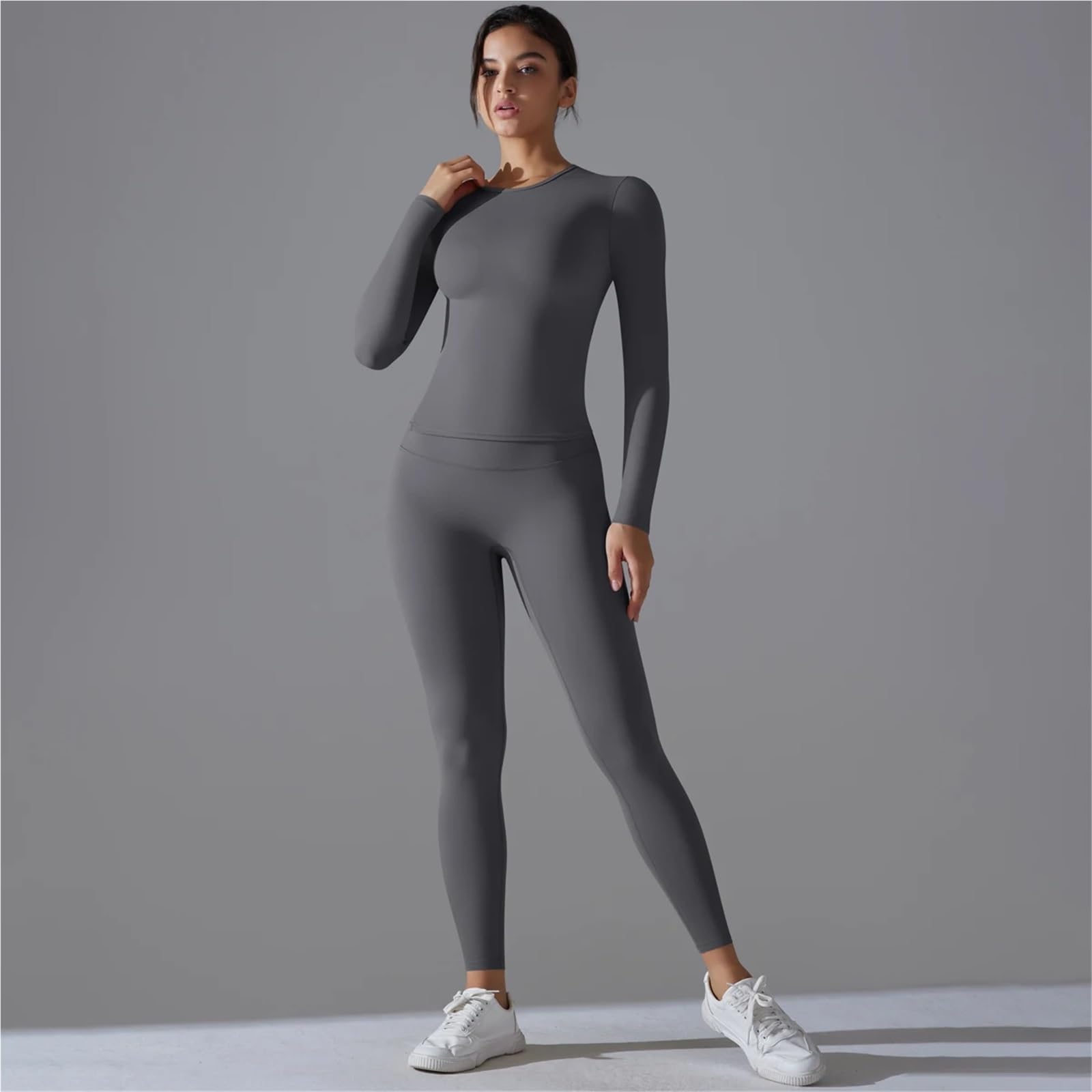 Leggings Elasticizzati Traspiranti for Yoga Slim Fitness Top Attivo Traspirante Controllo della Pancia Dimagrante