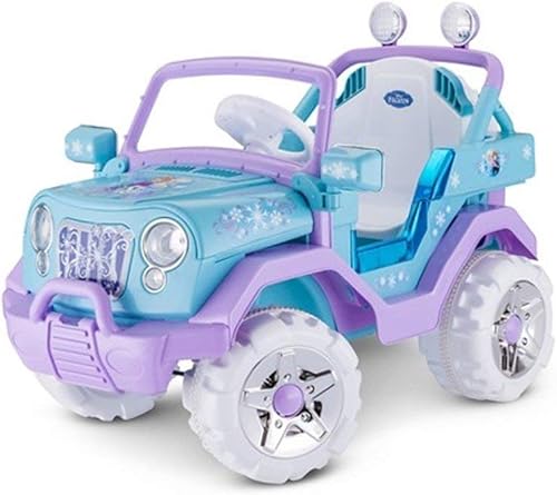 Miniatura 1 de Kid Trax - Vehículo 4 x 4 de juguete Frozen de Disney Kids de 6 voltios para niños de 3 a 5 años con peso máximo de 55 libras para un solo conductor