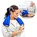 Price comparison product image My Heating Pad Microwavable Multi Purpose Wrap for Neck and Shoulders, Back, Joints, and Menstrual Cramps Pain Relief | Moist Heat Pack for Weighted Compress Therapy for Sore Muscles and Aches - Blue