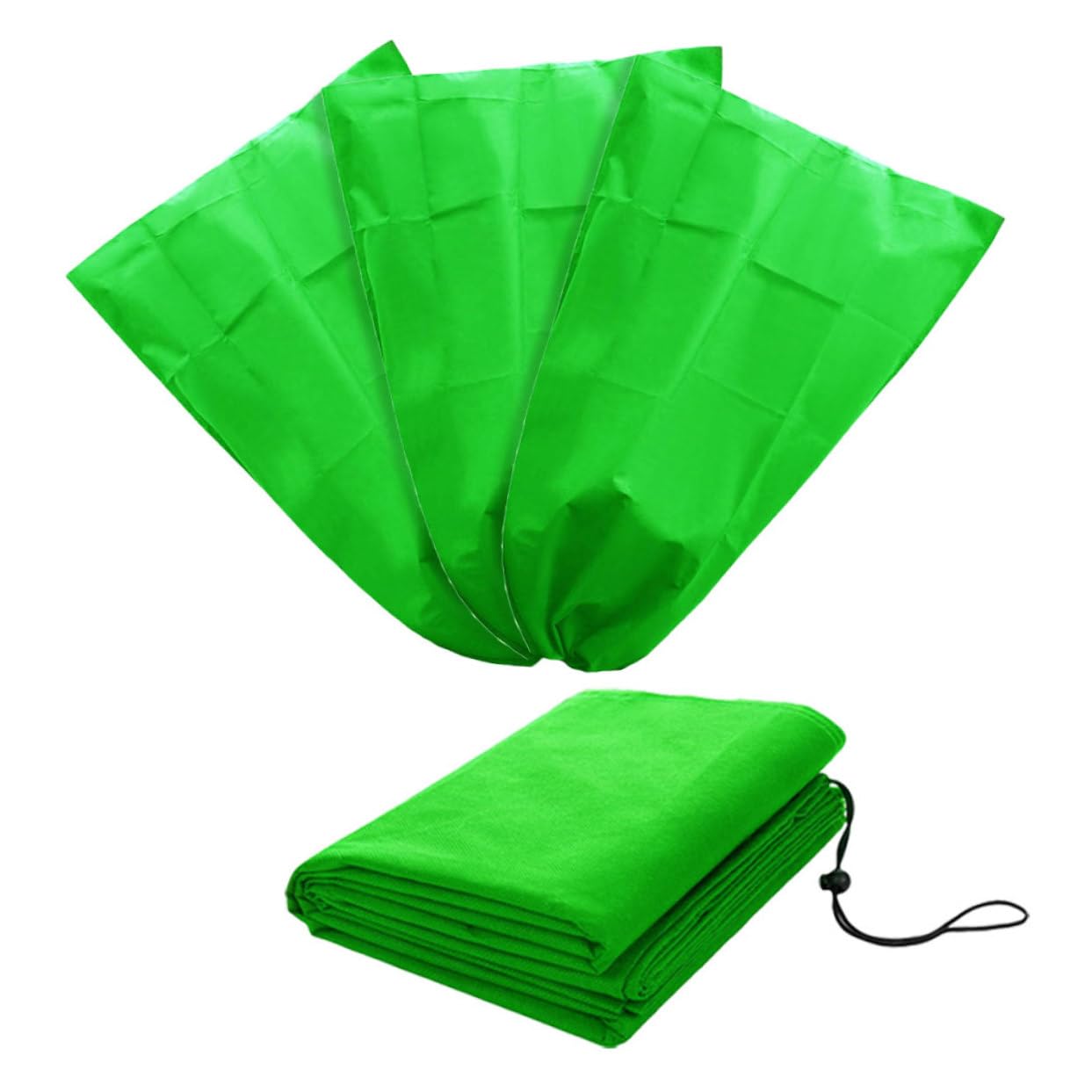 Toyvian 4 Ensembles Couvercle De Protection Contre Le Gel Froid Décoration De Jardin Poids Lourd Cloches De Jardin pour Plantes Patio Protéger Vert Tissu Non Tissé 4 Pièces * 4