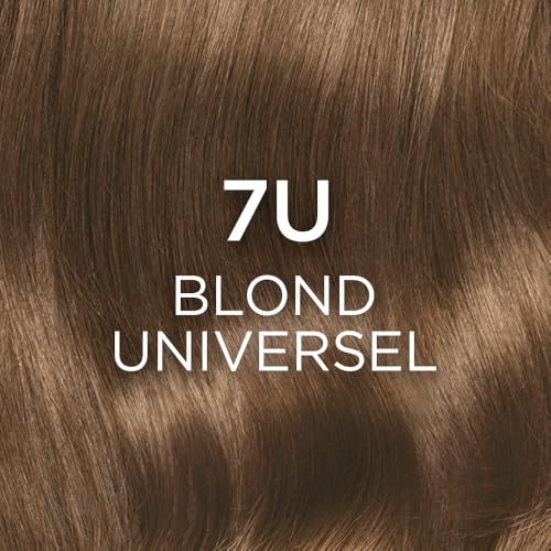 Coloration Universel Nudes 7 Blond Sans Ammoniaque Couvre 100% Cheveux Blancs Excellence 'oreal Paris La Boîte - vue 4
