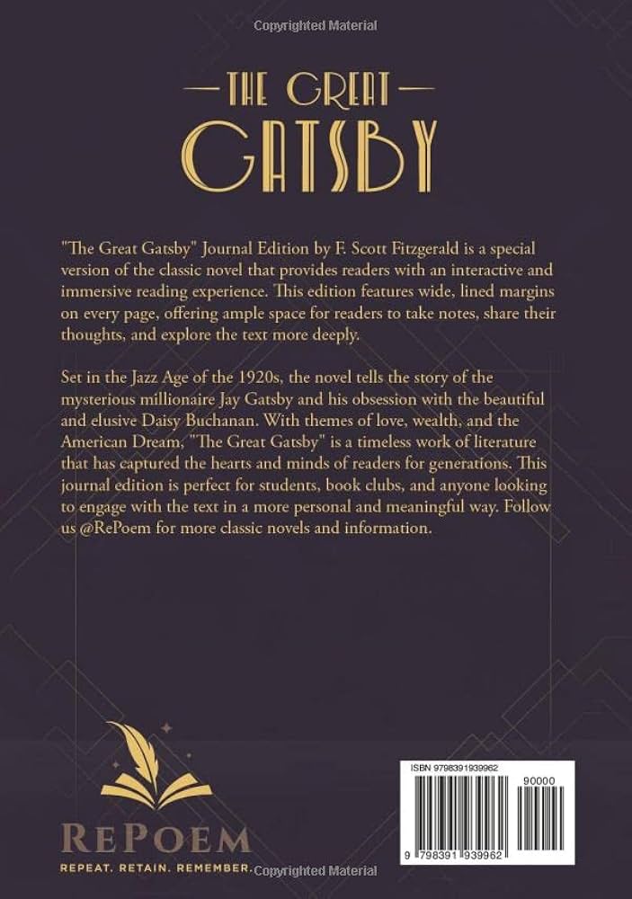 what is the great gatsby journal