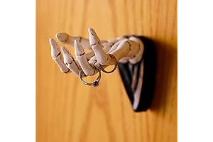 Halloween Skeleton Hand Ring Holder: Spooky Key Organizer
