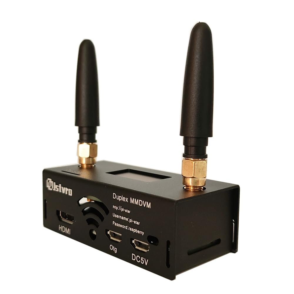 MMDVM Duplex Hotspot Spot Radio Station Two Colors Screen pi-Star WiFi Digital Voice Modem Work UHF VHF Dual Band Support DMR Dstar YSF P25 Fusion Raspberry Pi Zero W