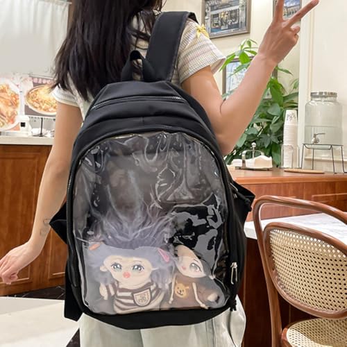 Sac à dos de poupée transparent pour protéger et exposer vos figurines