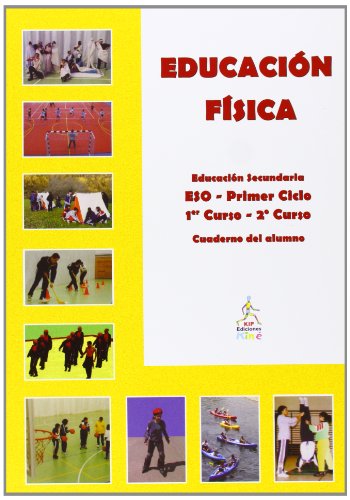 Cuaderno Educ.Fisica ESO 1/2 cahier d'exercices eps collège espagnol