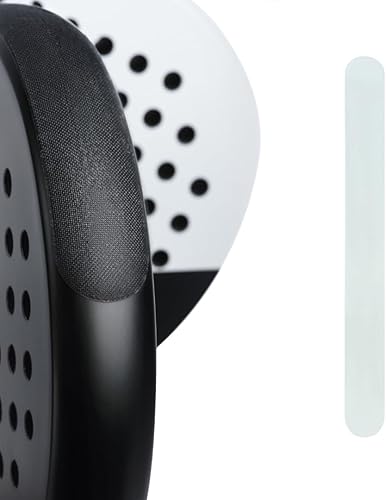 LAPAT Protector de Pádel Adhesivo Pádel Transparente/Acabado áspero para una mejor protección - 14.567 x 2.165 in- Cinta protectora de pádel