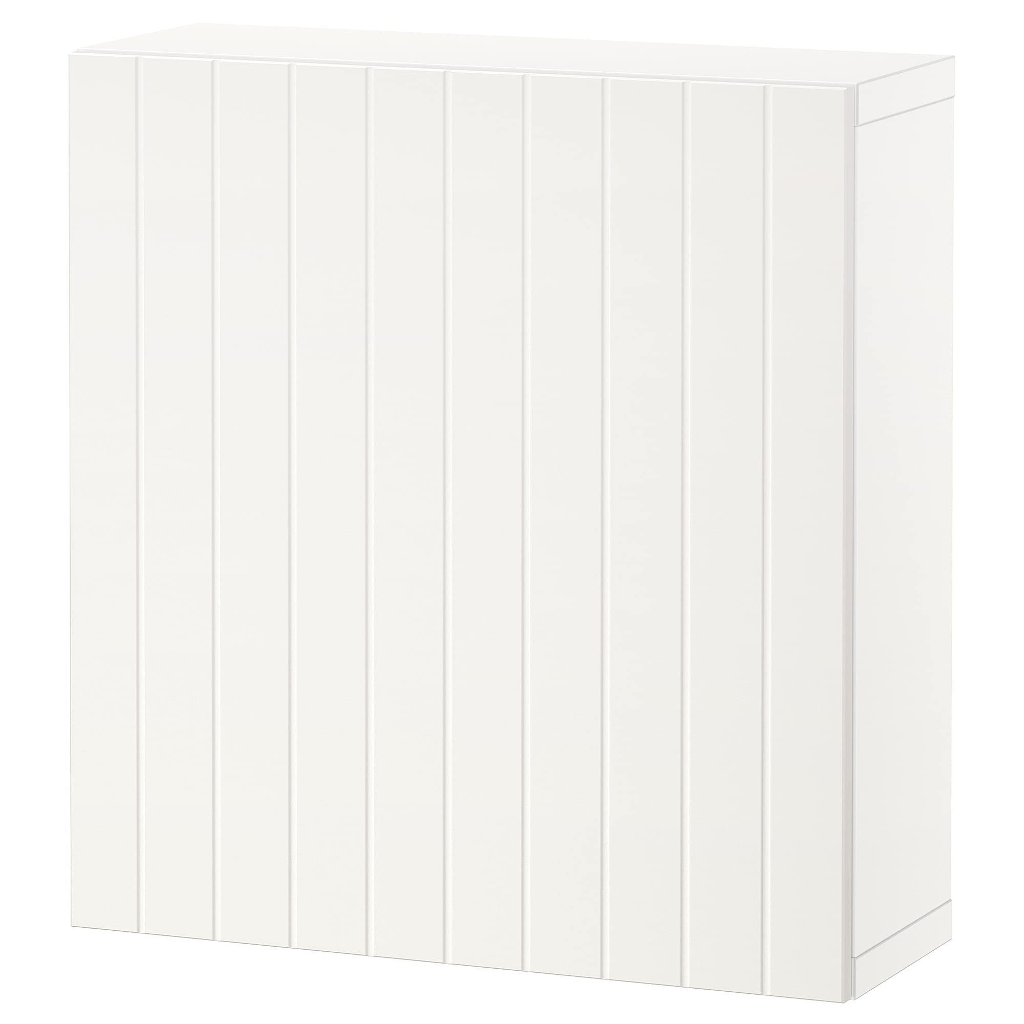 Étagère avec porte BESTÅ blanc Sutterviken 60x22x64 cm pour un rangement discret