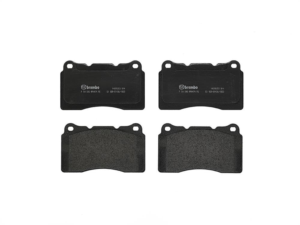 Brembo P 54 022 | Pastiglie Freno Anteriori Per Auto | Kit Con Accessori E Bulloni | WVA 21920 | Sicurezza E Comfort