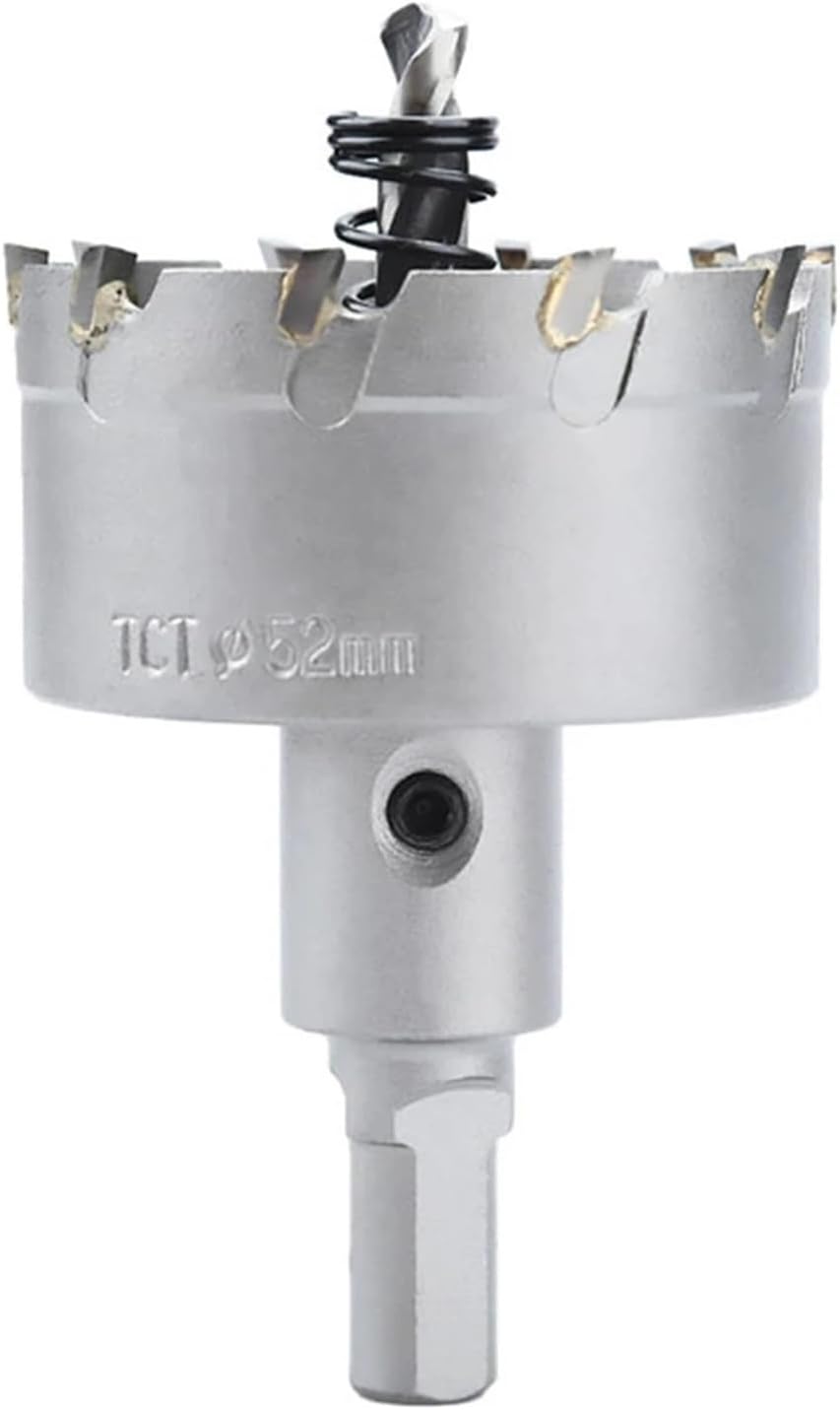 TCT Hole 12-127mm Hard Alloy Extended Hole Stainless Steel Metal Iron Steel Cutting Tool 1Pcs(100mm)