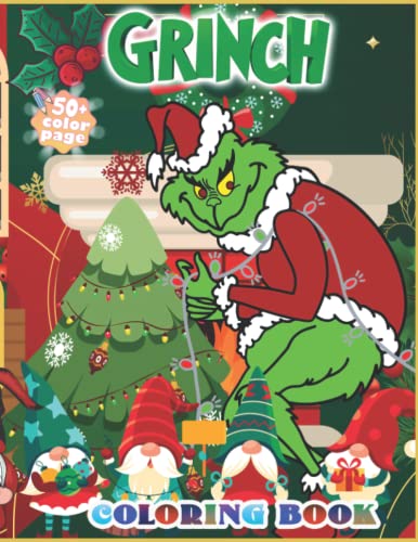 Christmas Coloring Book For Kids Ages 4-8: Great Christmas Gifts 2022-2023 With 50+ Jumbo Colouring Pages For Kids Ages 2-4 4-6 and All Fans.