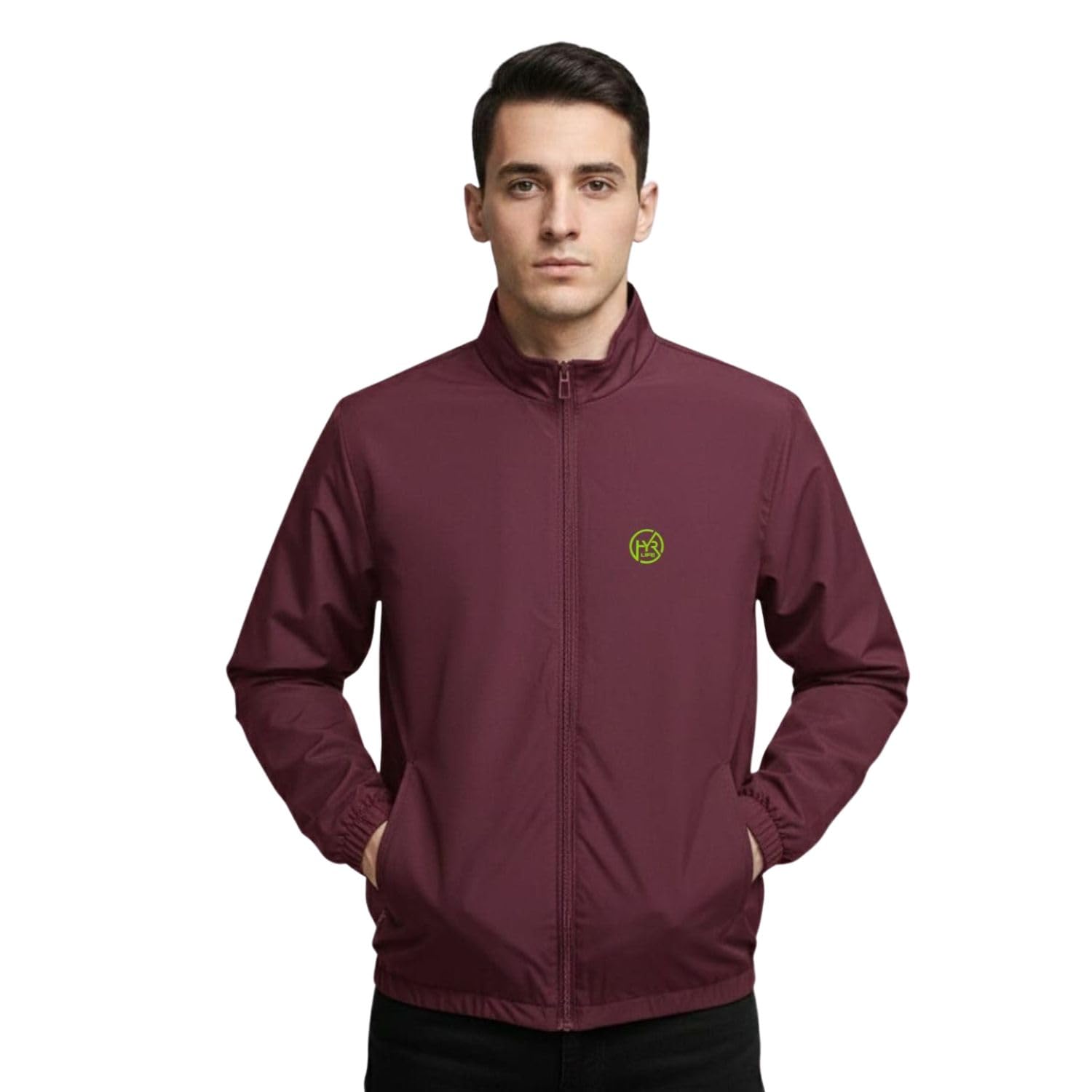 Men Lightweight Zip Up Jacket Full Sleeve Stand Collar Comfortable Regular Fit Jacket For Men-image-32