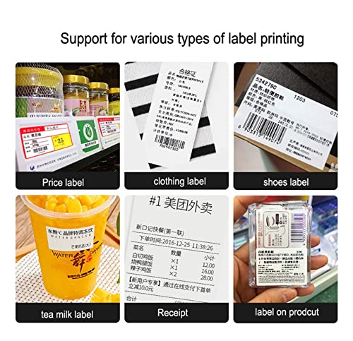 Image of 2Inch /58mm Series Thermal Label /Receipt Printer Barcode Printer Sticker Paper Printer(A)