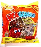 PICA GOMAS VERO, Sabor Tamarindo, 100 Piezas, Dulce Picante, Bolitas de Tamarindo Picantes, Dulces Mexicanos 500 g