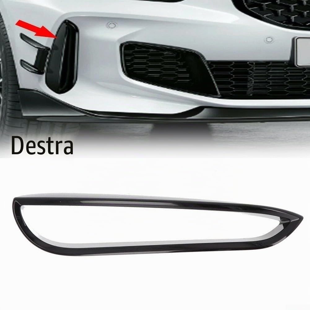Griglia di Ricambio per Paraurti Anteriore Destra, per BMW Serie 1 F40 M Sport, Copertura Griglia Laterale 51118075626