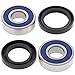 All Balls Racing Front Wheel Bearing Kit 25-1221 Compatible with/Replacement for Kawasaki KZ 1000 A 1977-1980, KZ 1000 B LTD 1977-1980, KZ 1000 D Z1R 1978-1980