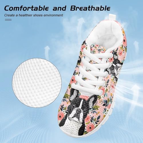 Children's Animals Sneaker Cozy Non-Slip Lace-Up Sport Hiking Shoes for Big Kids Breathable Lightweight Athletic Outdoor Walking Sneaker for Litter Kids US 11-54