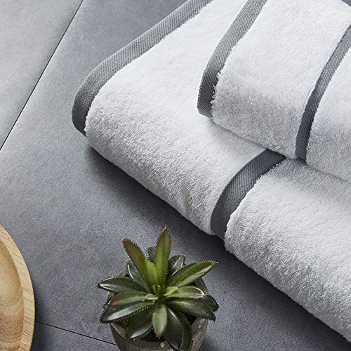 Toallas de hilo individual en espiral de alta calidad, algodón absorbente para ducha 3
