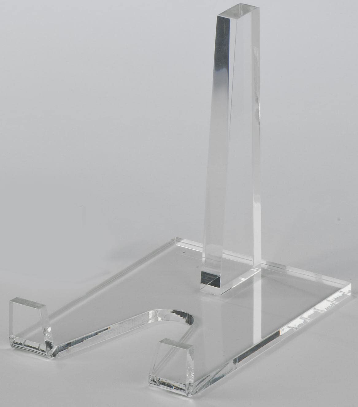 TRIPAR 5 Inch Clear Acrylic Stand Display Holder Retail Store Sign Photo Holder
