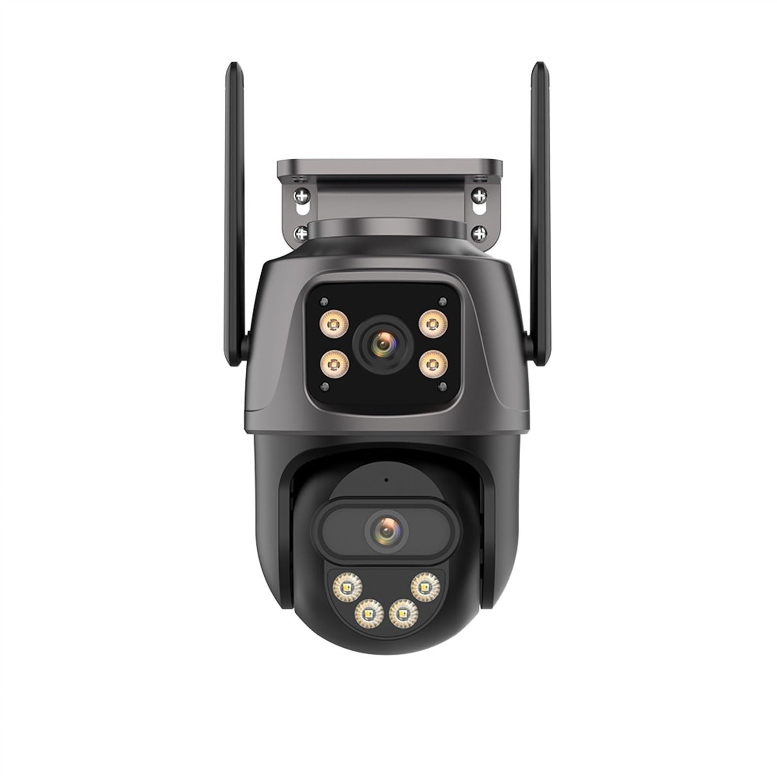 Kamera monitoringowa, Kamera IP 9MP 4K HD na zewnątrz 8x Zoom trzy obiektywy podwójny ekran kamera PTZ automatyczne śledzenie bezpieczeństwo w domu nadzór CCTV kamera 4MP, Bezpieczeństwo, Zabezpiecze