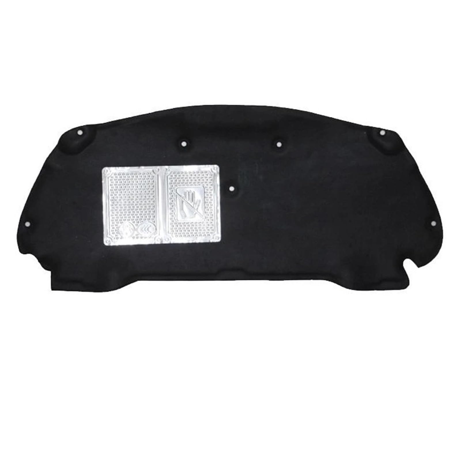 Llsucbd One Color Engine Insulating Compatible With Peugeot For 2008 A94 P24 2020-2025 Car Hood Engine Linin Thermal Insulation Cotton Soundproof Mat Cover Accessories