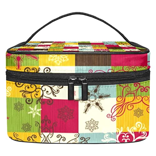 Pinceau de maquillage organisateur de sac de beauté et cosmétiques Noël