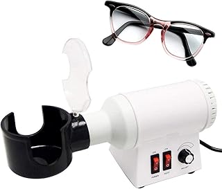 70-130℃ Optical Frame Warmer Eyeglass Frame Heater Hot Air Non-Metal Frame Leg Adujuster Heating Tool CE 110V Temperature Adjustable (110V)