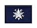 Texas Star Flag Revolution Lone Star TX Morale Hook Fastener Patch (Dark Navy 3.0 X 2.0 T15)