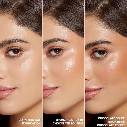 Image of Too Faced Chocolate Soleil Matte Blurring Bronzer | Matte Bronzer Powder that Mimics Natural Skin for Blurred Sun-Kissed Effect