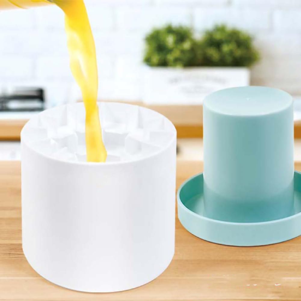 HAC HAC4597 Ice Cube Maker, White, φ3.5 x 3.1 inches (9 x 8 cm)