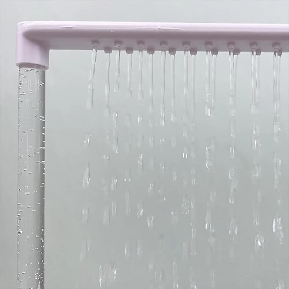 Ducha automática para pájaros con múltiples grifos, lavabo para periquitos, cacatúa, gris africano, baño de periquitos de agua circulante, ideal para la higiene de las aves