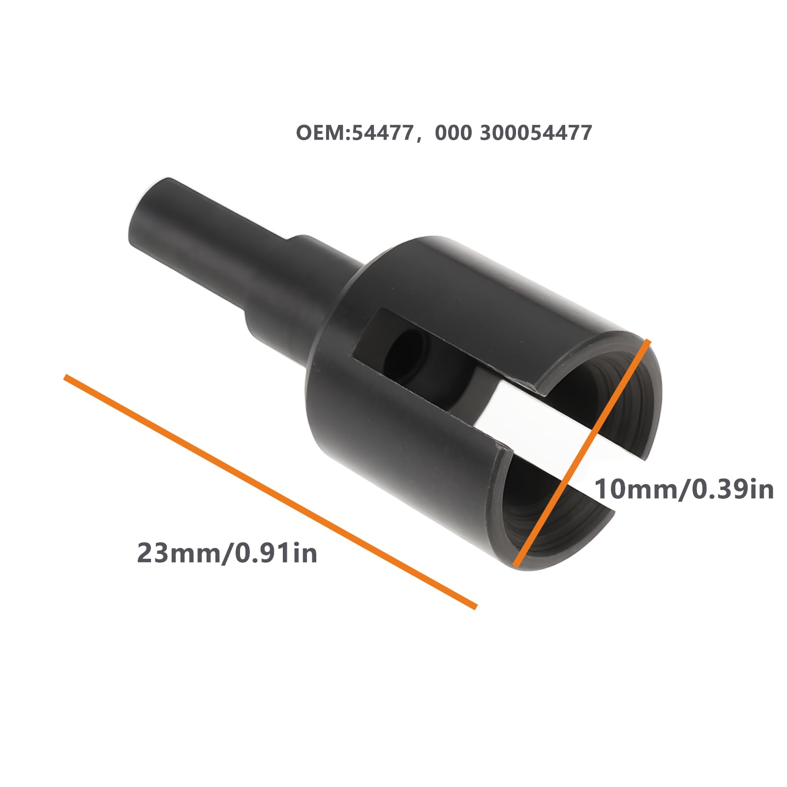 VGOL 2PCS RC Car Differential Outdrive Shaft 54477 RC Car Hop-ups Compatible with T-amiya RC Car TT-02 Series Chassis - Image 4