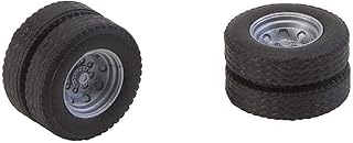 Faller 163112 Twin Tires/Rims f/Fire 2/Car System