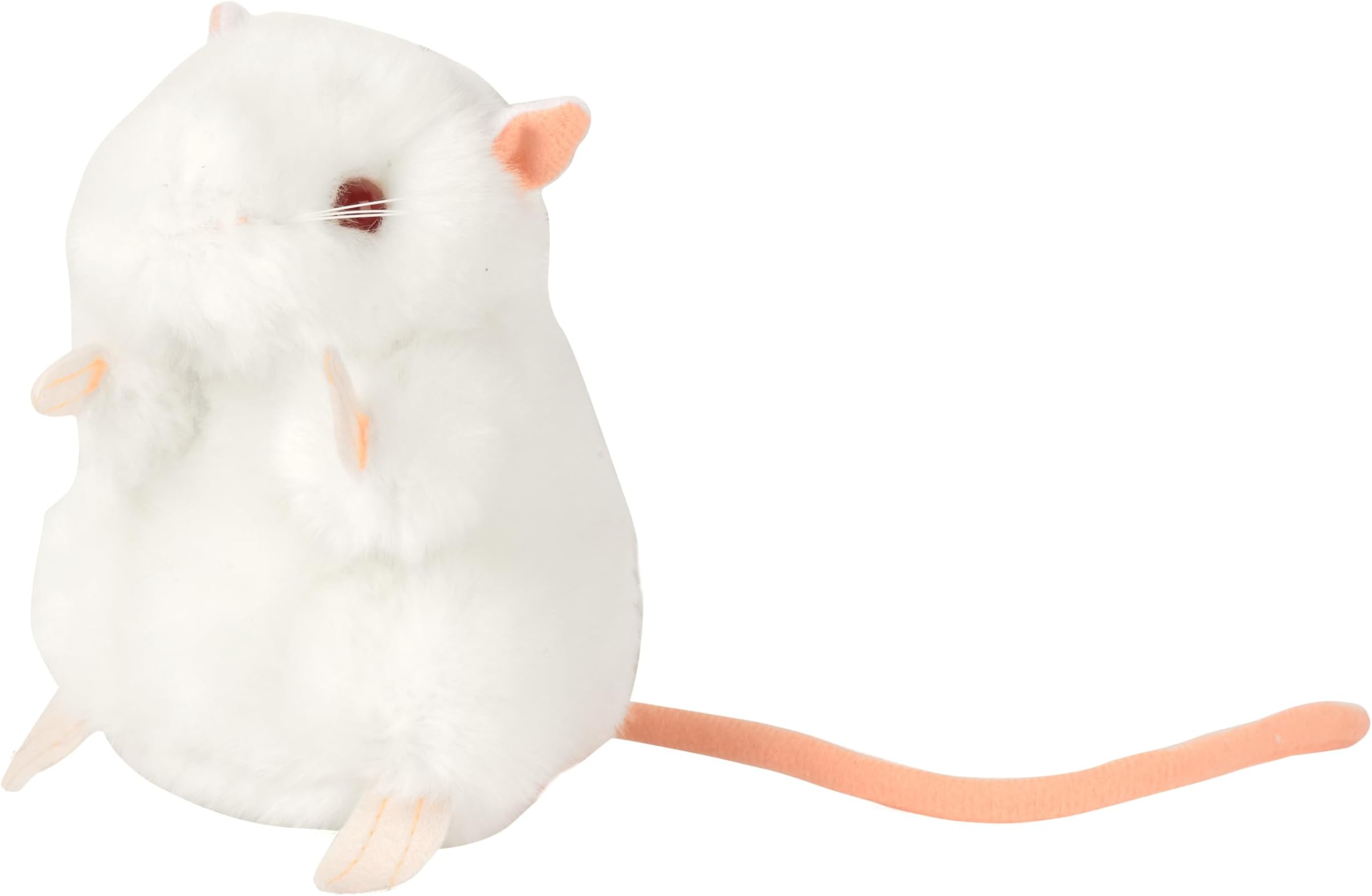 GIANTmicrobes White Lab Mouse Plush – Learn about Science and this Vital Lab Research Critter, Memorable Gift for Lab Researchers, Scientists, Students and Anyone with a Healthy Sense of Humor