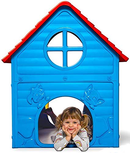 Spielhaus Thorberg für Kinder in Blau-Gelb-Rot (Made in EU)