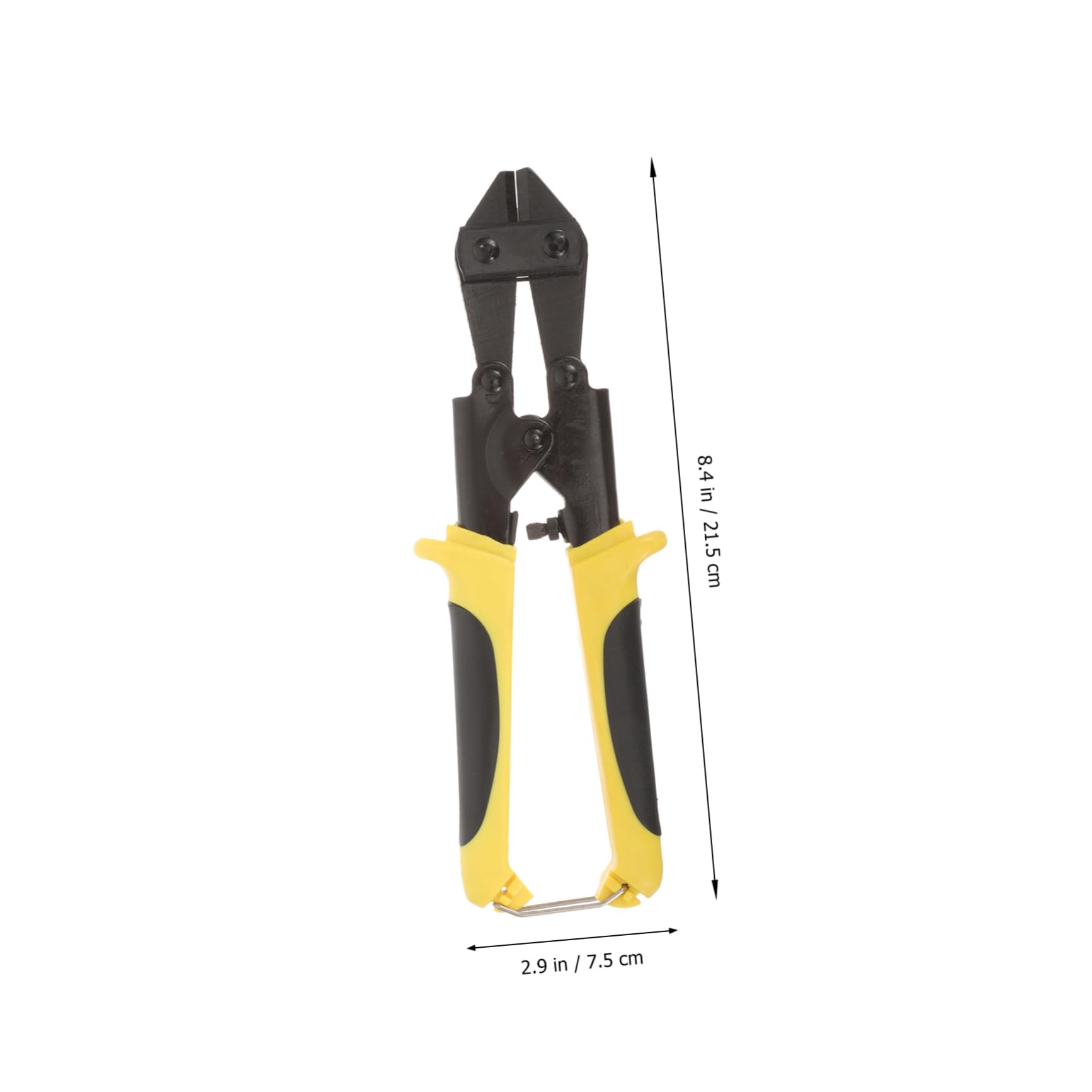 PRETYZOOM 4 Stück 8 Zoll Großer Zweifarbiger Mini Bolzenschneider Aus Kohlenstoffstahl Dachrinnenstreben Drahtschneider Kettenplatte Hochleistungs Bolzenschneider Universalmesser
