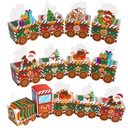 Calendario de Adviento para Rellenar DIY, 24 Piezas Caja Calendario Adviento de Navidad, Cajas de Regalo para Niños Mujeres Hombres, Calendarios de Navidad Rellenable, Decoración para Navidad