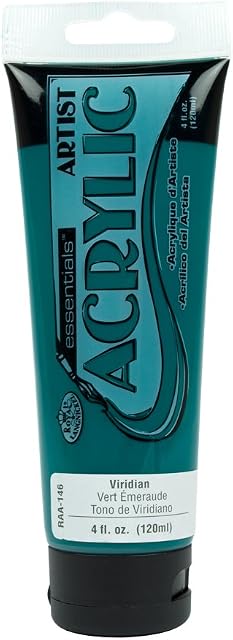 Royal & Langnickel RAA-146 Essentials 120ml Acrylic Paint - Viridian