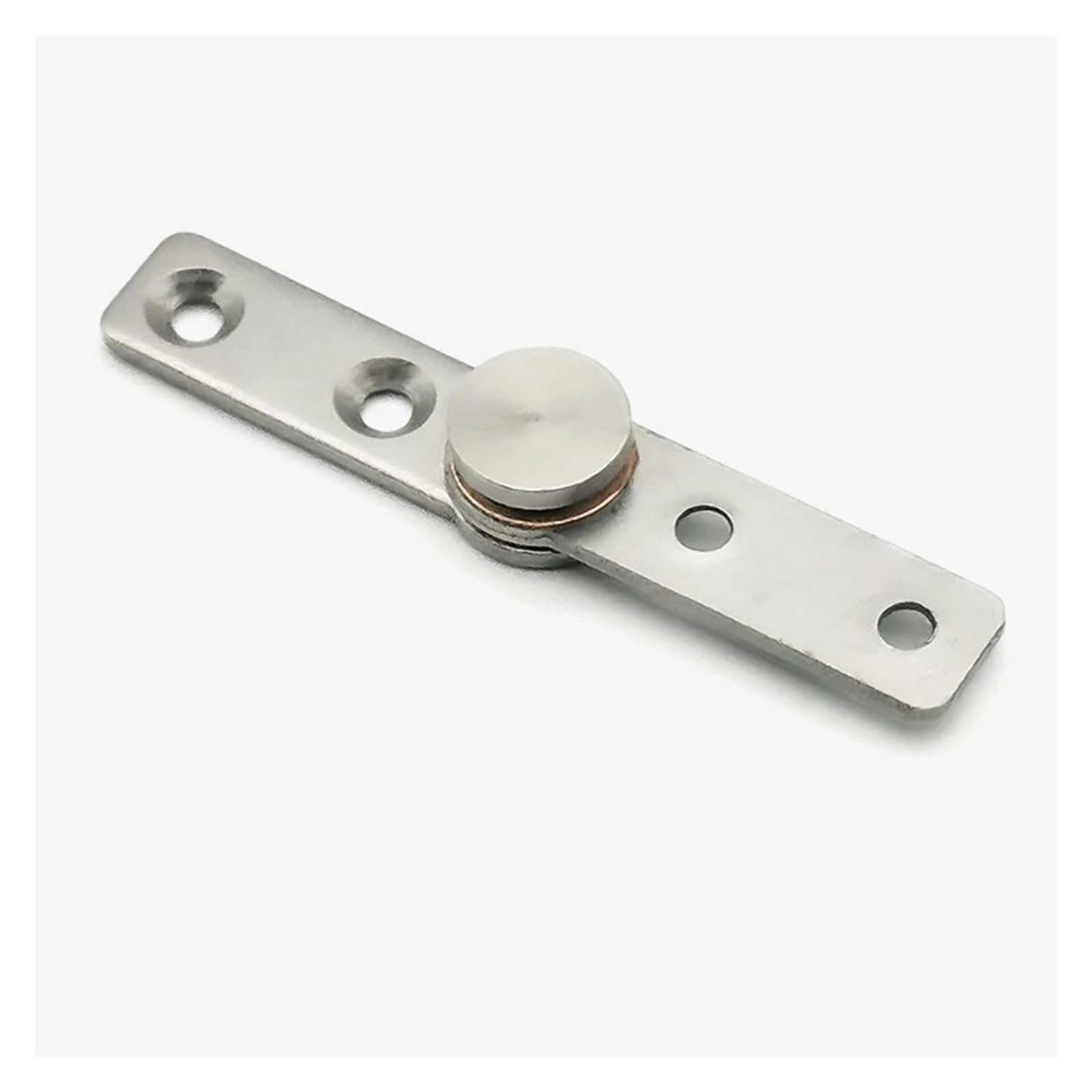 CLEUFWKO Stainless steel Constant Torqueone-word Damping 360 Degree Rotary Shaft Positioning Concealed Hinge(046-1-2.0NM)