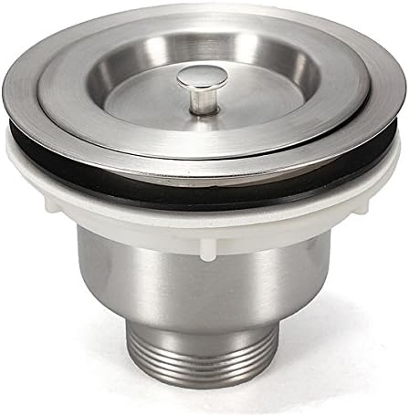 Stainless Steel Kitchen Water Sink Strainer Plug Drain Basket.